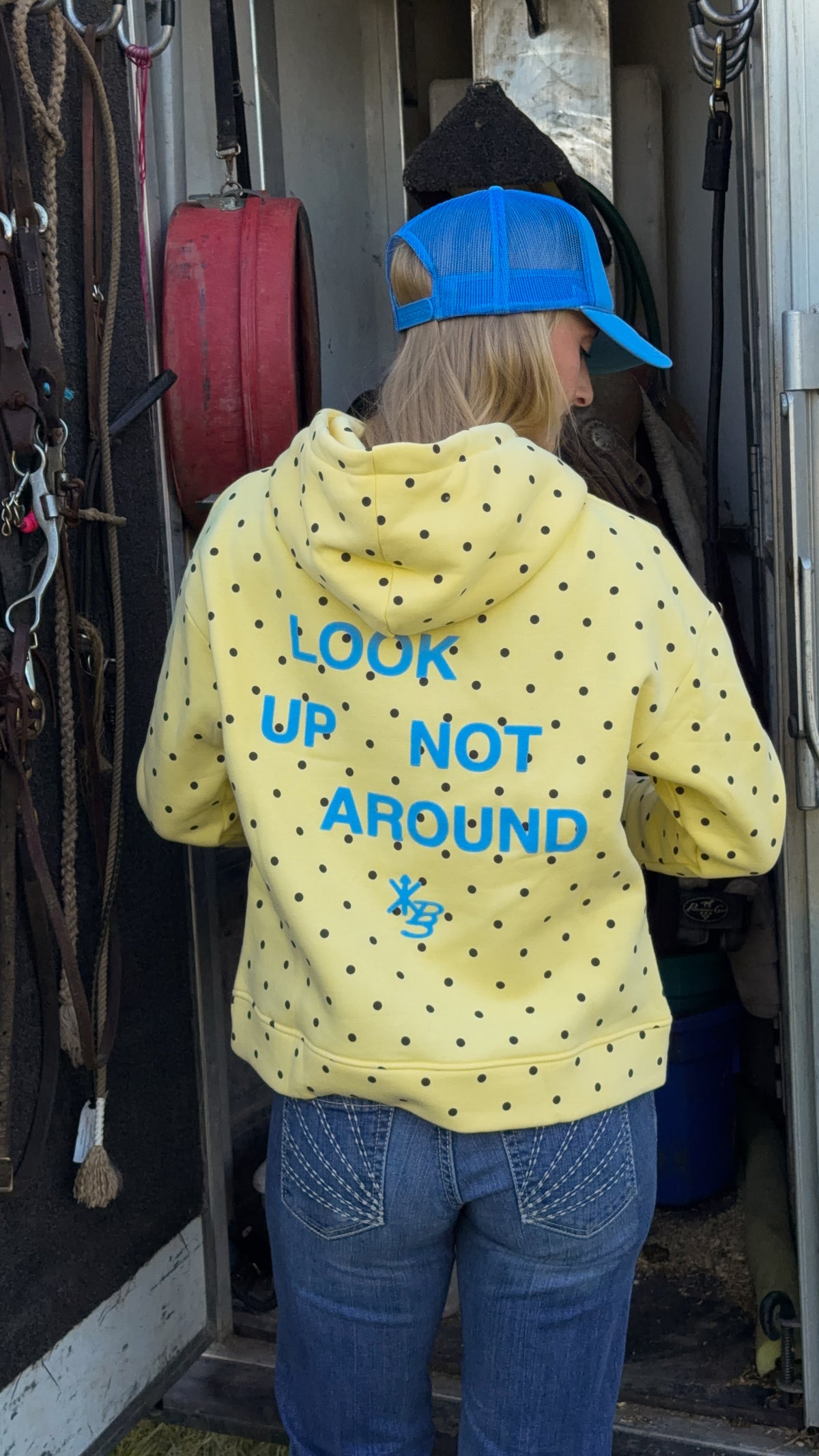 Look Up Not Around Hoodie + Shorts Set